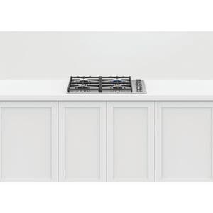 Fisher & Paykel Series 7 30 in. 4-Burner Natural Gas Cooktop with Simmer Burner & Power Burner - Stainless Steel, , hires