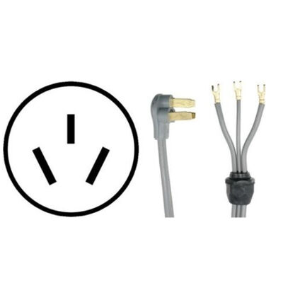 Smart Choice 3-Wire 40 Amp Power Cord for Ranges | 5308819106