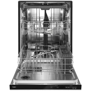 Whirlpool 24 in. Top Control Dishwasher with 47 dBa Sound Level, 3rd-Rack & Pocket - Fingerprint Resistant Stainless, , hires