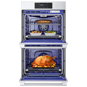 LG Studio 30" 9.4 Cu. Ft. Electric Smart Double Wall Oven with True European Convection & Self Clean - Stainless Steel, , hires
