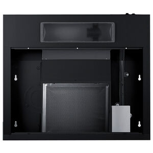 Summit 24 in. Standard Style Range Hood with 2 Speed Settings, 200 CFM & 1 Incandescent Light - Black, , hires