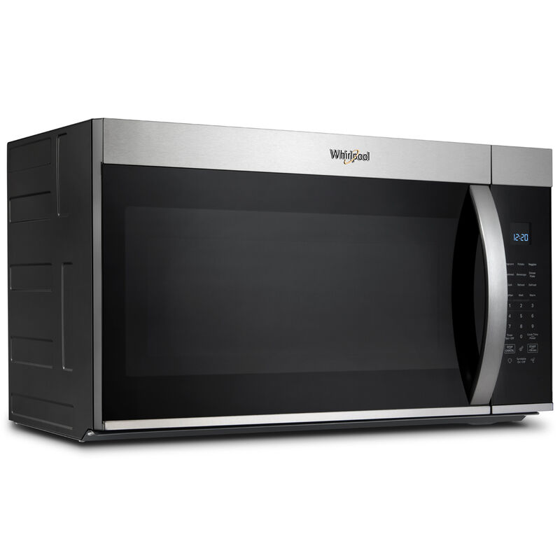 Whirlpool 30 in. 1.9 cu. ft. Over-the-Range Microwave with 300 CFM & Sensor Cooking - Fingerprint Resistant Stainless Steel, Fingerprint Resistant Stainless, hires