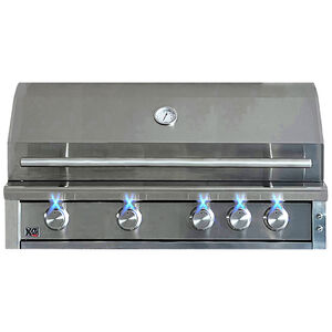 XO 40 in. Built-In Natural Gas Grill - Stainless Steel, , hires