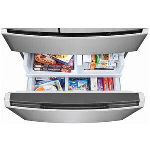 Frigidaire Gallery 36 in. 26.3 cu. ft. 4-Door French Door Refrigerator with Ice & Water Dispenser - Stainless Steel, , hires