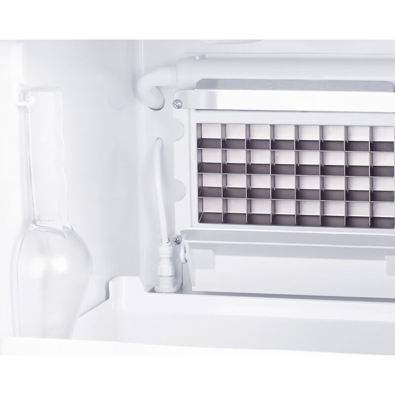 Summit 15 in. Built-In Undercounter Outdoor Commercial-Use Ice Maker with 25 lb. Ice Storage, Auto-Defrost & Digital Control - Stainless Steel, , hires