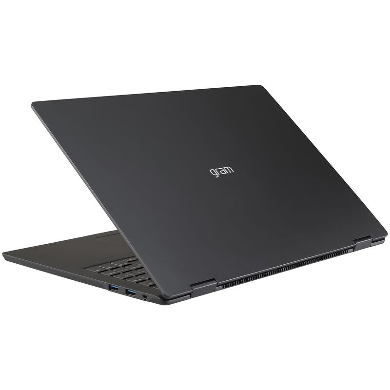 LG gram Pro 16 in. 2-in-1 Touchscreen Notebook with AI-Enabled, Intel Core Ultra 7 155H, 1.4 GHz CPU, Intel Arc GPU, 16 GB RAM, 512 GB SSD, up to 20.5 Hrs. of Battery Life & Windows 11 Home - Black, , hires