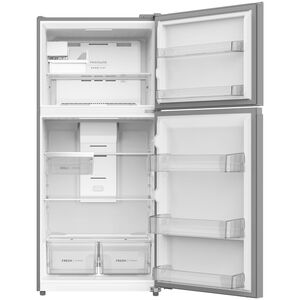 Frigidaire 30 in. 18.6 cu. ft. Garage-Ready Top Freezer Refrigerator with Ice Maker - Stainless Steel, Stainless Steel, hires