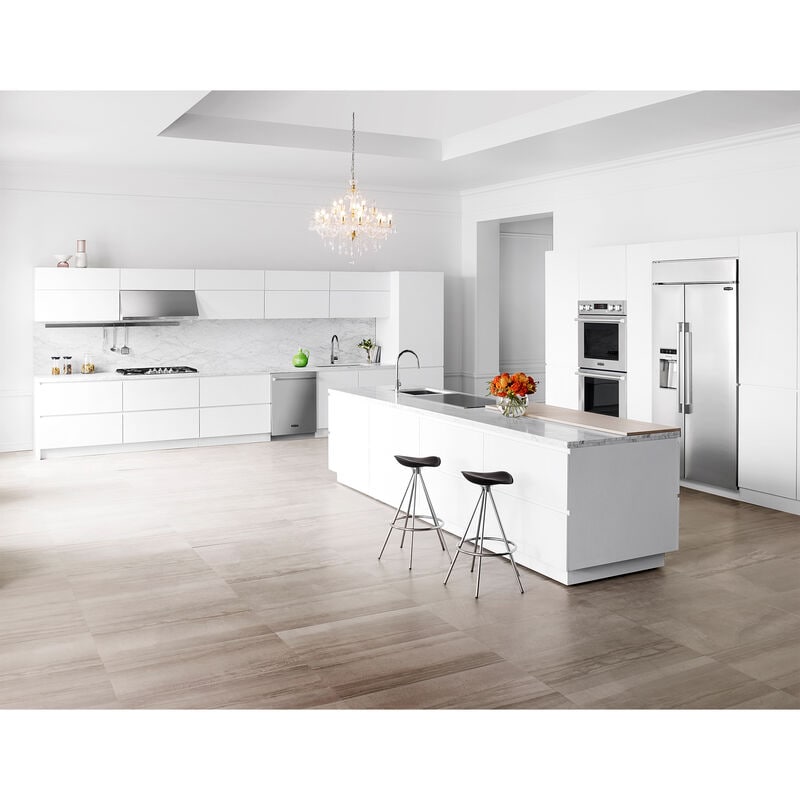 Signature Kitchen Suite 36 in. 5-Burner Smart Natural Gas Cooktop with Griddle, Simmer Burner & Power Burner - Stainless Steel, , hires