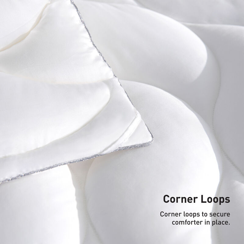 BedGear Performance Comforter - Light Weight - Full/Queen - White, White, hires