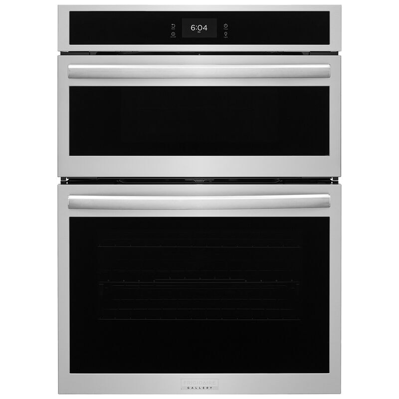 Frigidaire Gallery 30 in. 7.0 cu. ft. Smart Steam Electric Electric Microwave/Wall Oven Combo with True European Convection - Stainless Steel, , hires