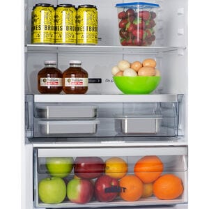 Summit 48 in. 23.4 cu. ft. Counter Depth 4-Door French Door Refrigerator - Stainless Steel, , hires