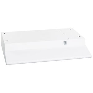 GE 30 in. Standard Style Range Hood with 2 Speed Settings, 160 CFM & 1 Incandescent Light - White, White, hires