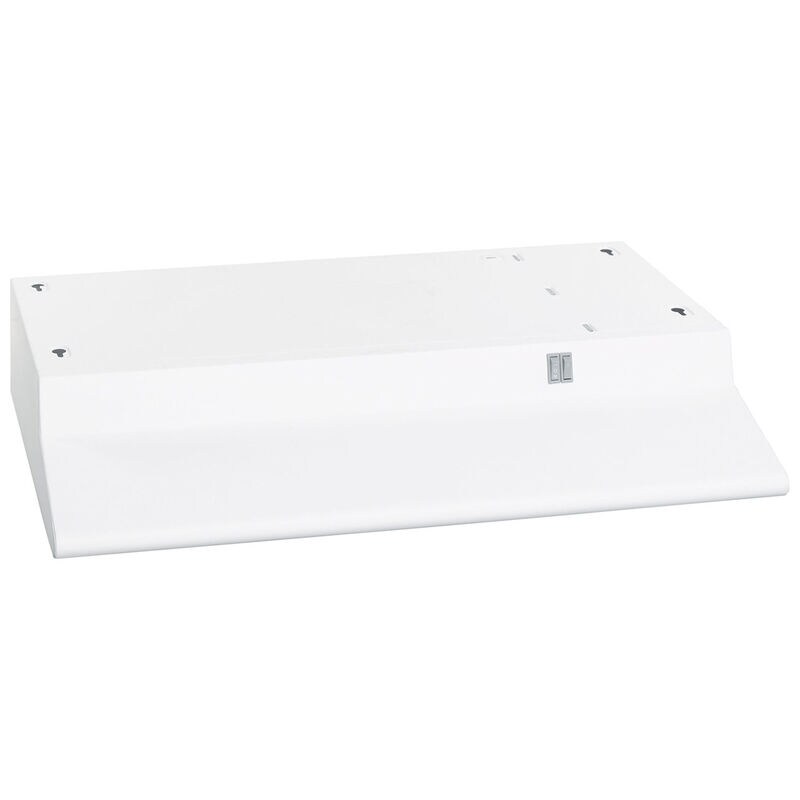 GE 30 in. Standard Style Range Hood with 2 Speed Settings, 160 CFM & 1 Incandescent Light