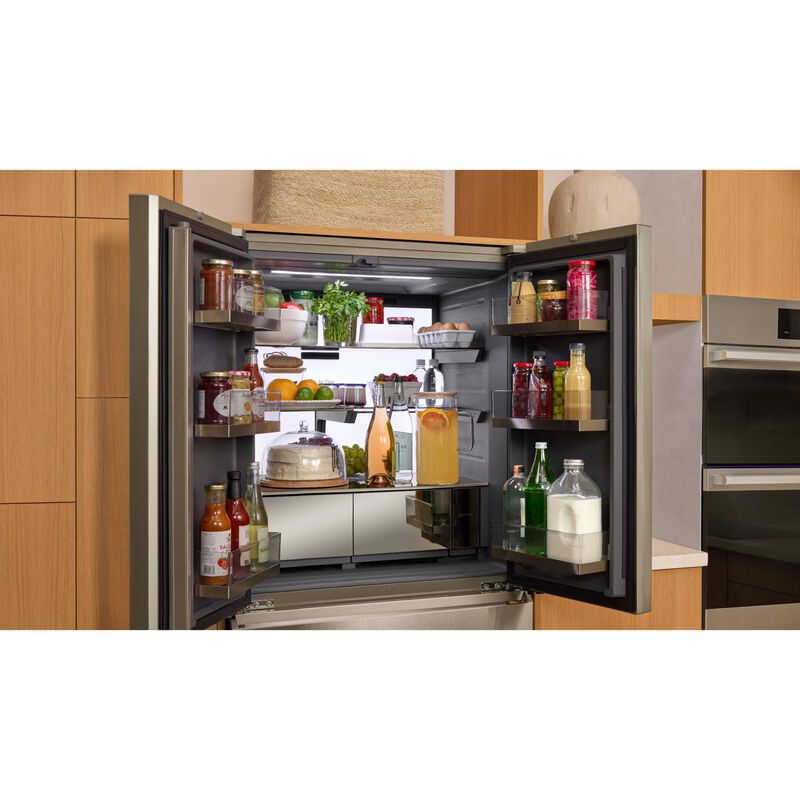 LG Signature 36 in. 21.7 cu. ft. Smart Counter Depth 4-Door French Door Refrigerator with Ice & Water Dispenser - PrintProof Stainless Steel, , hires