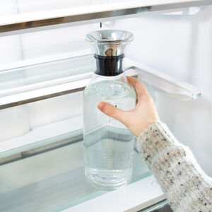 Sharp 36 in. 22.5 cu. ft. Counter Depth 4-Door French Door Refrigerator with Ice Maker - Stainless Steel, , hires