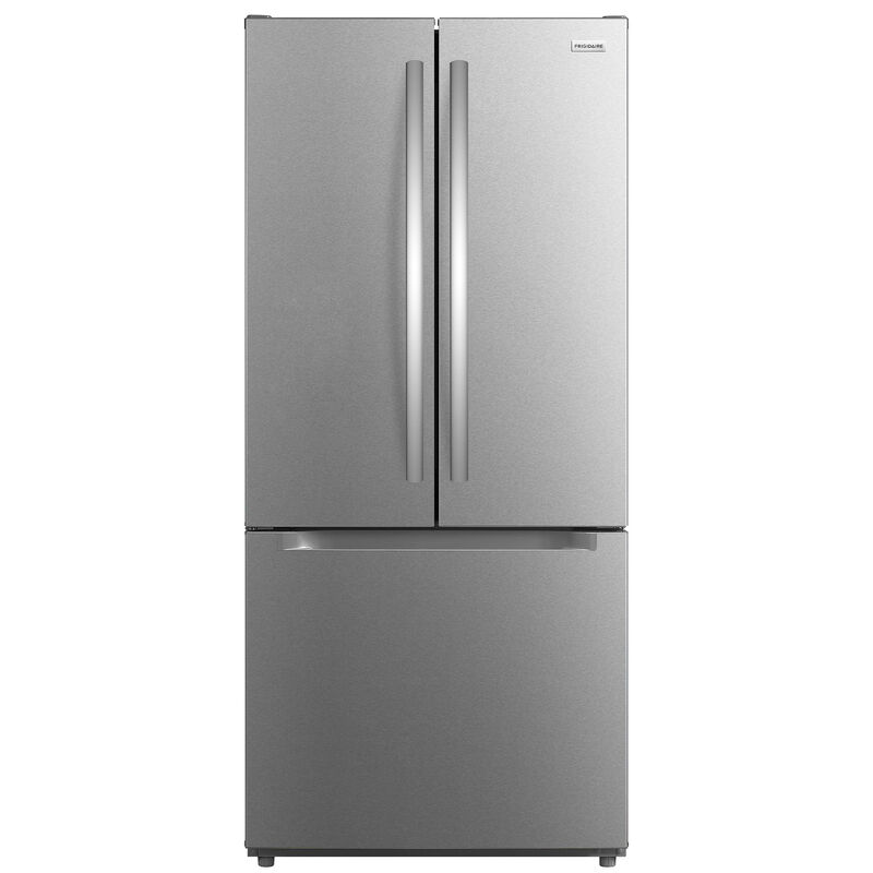 Frigidaire 30 in. 18.4 cu. ft. Garage-Ready French Door Refrigerator - Stainless Steel, , hires