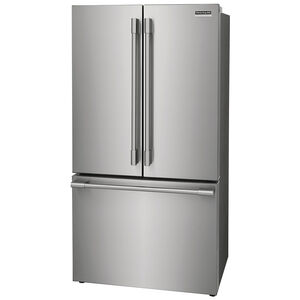 Frigidaire Professional 36 in. 23.3 cu. ft. Counter Depth French Door Refrigerator with Internal Water Dispenser - Stainless Steel, , hires