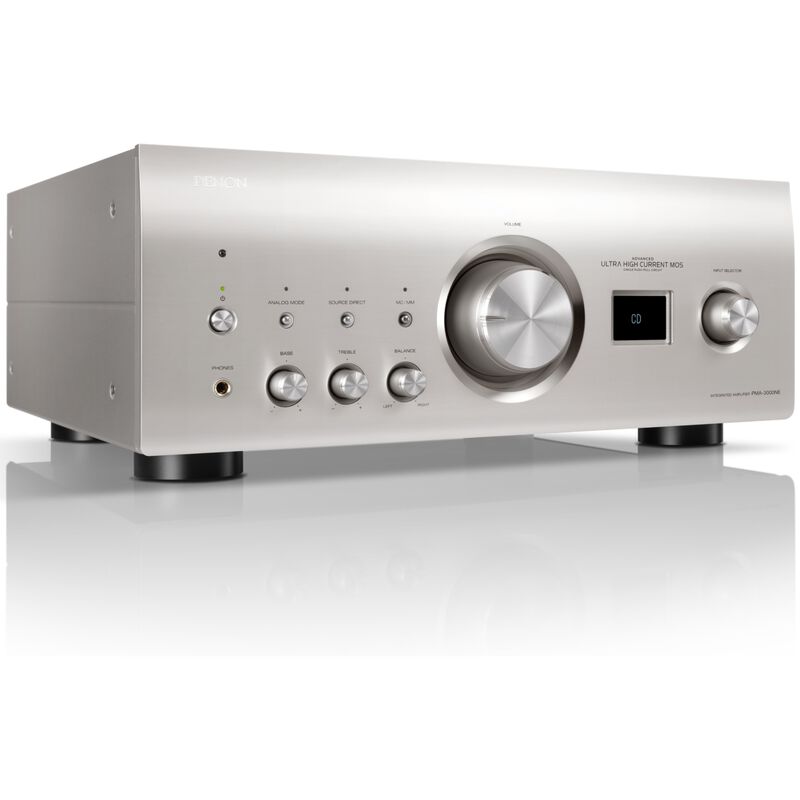 Denon 2 Ch. Integrated Amplifier with MM/MC Phono Stage - Silver, , hires