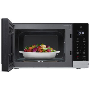 LG 18. in 0.9 cu. ft. Countertop Microwave with 10 Power Levels & Sensor Cooking Controls - Stainless Steel, , hires