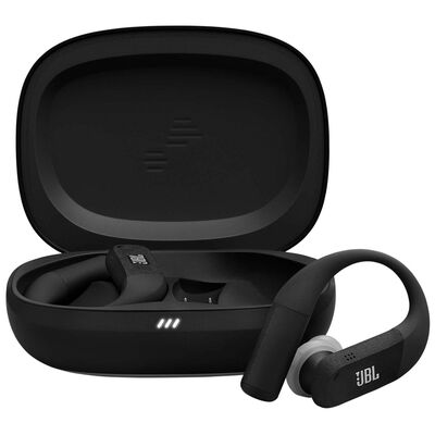 JBL Endurance Peak 4 True Wireless Bluetooth Noise Cancelling Sport In-Ear Earbud - Black / Gray | JBLENDPK4BLK