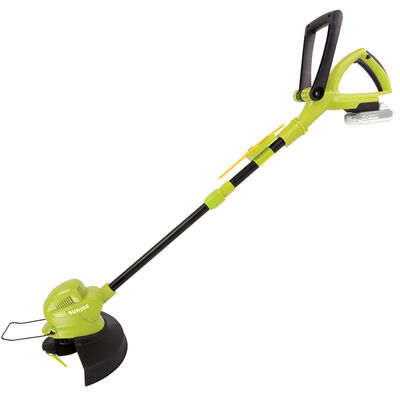 Sun Joe 10" 24-Volt iON+ Cordless SharperBlade Stringless Lawn Trimmer with 2.0-Ah Battery and Charger | 24VSB10LTE