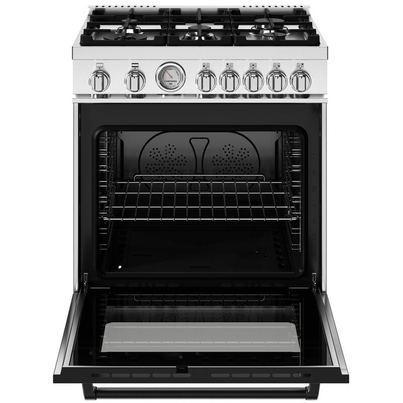 Bertazzoni Master Series 30 in. 4.7 cu. ft. Convection Oven Freestanding Natural Gas Range with 5 Sealed Burners - Stainless Steel, Stainless Steel, hires