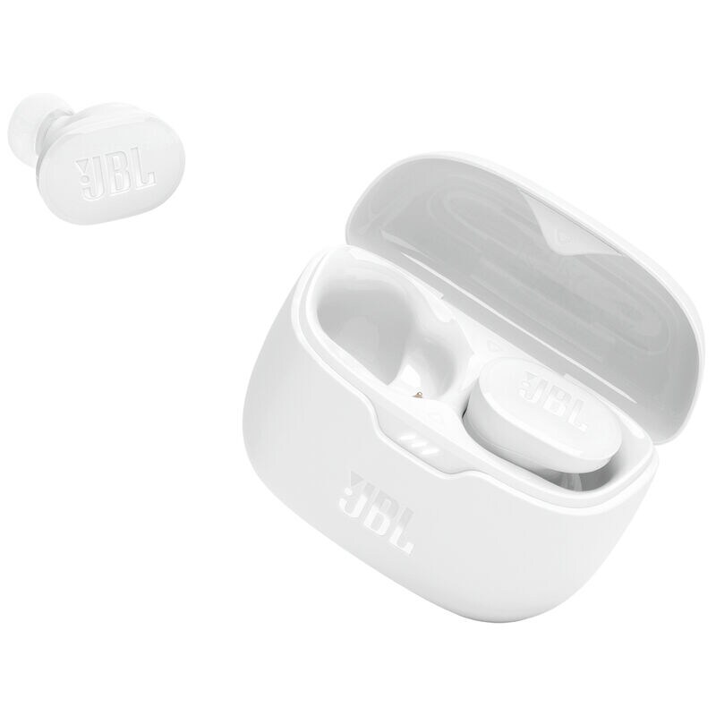 JBL - Tune Buds True Wireless Noise Cancelling Earbuds - White, , hires