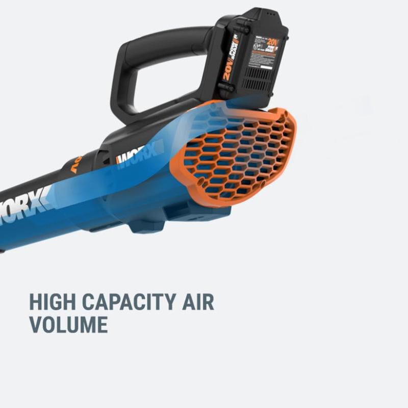 Worx 20V Power Share GT Revolution String Trimmer/Edge/Mini-Mower & Turbine Blower Combo Kit, , hires
