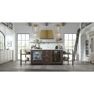 Monogram 24 in. Undercounter Wine Cooler with Wood Racks, Single Temperature Zone & 57 Bottle Capacity - Custom Panel Ready, , hires