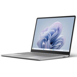 Microsoft Surface Go 3 12.4 in. Touchscreen Notebook with Intel Core i5-1235U, 12th Gen, 3.30 GHz CPU, Intel Iris Xe GPU, 8 GB RAM, 256 GB SSD, up to 15 Hrs. of Battery Life & Windows 11 Home - Platinum, Platinum, hires