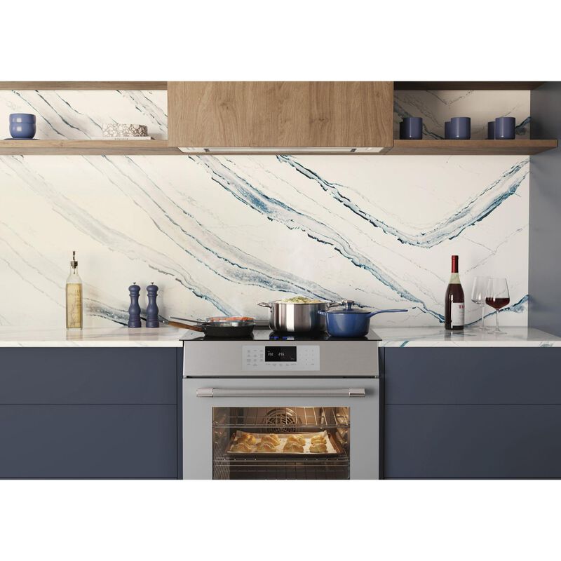 Thermador 30 in. 4.6 cu. ft. True European Convection Slide-In Electric Range with 4 Induction Burners - Stainless Steel, , hires