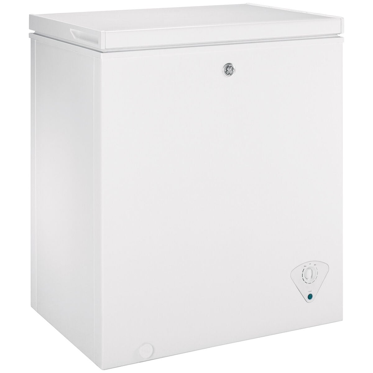GE 25 in. 5.1 cu. ft. Chest Compact Freezer with Knob Control
