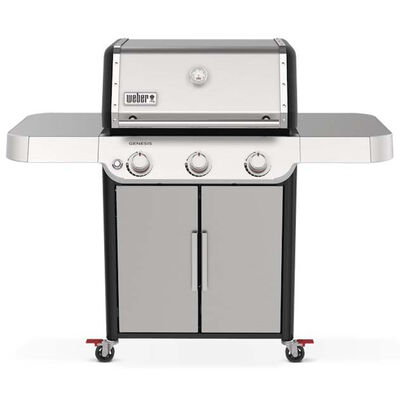 Weber Genesis S-315 Series 3-Burners Liquid Propane Gas Grill with Electronic Ignition System - Stainless Steel | 1500568