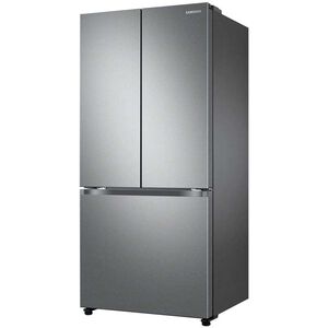 Samsung 33 in. 17.5 cu. ft. Smart Counter Depth French Door Refrigerator with Ice Maker - Fingerprint Resistant Stainless Steel, Fingerprint Resistant Stainless, hires