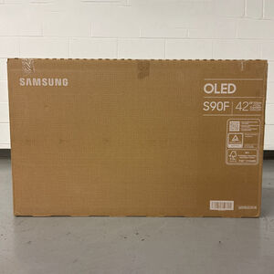 Samsung - 42" Class S90F OLED 4K UHD Samsung Vision AI Smart TV (Open Box Excellent Condition), , hires