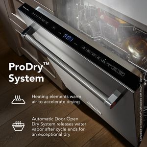 KitchenAid 24 in. Top Control Dishwasher with 44 dBA Sound Level, 3rd-Rack & ProDry System - Stainless Steel with PrintShield Finish, , hires
