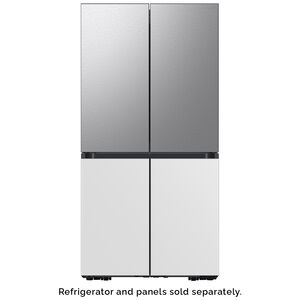 Samsung BESPOKE 4-Door Flex Top Panel for Refrigerators - Stainless Steel, , hires