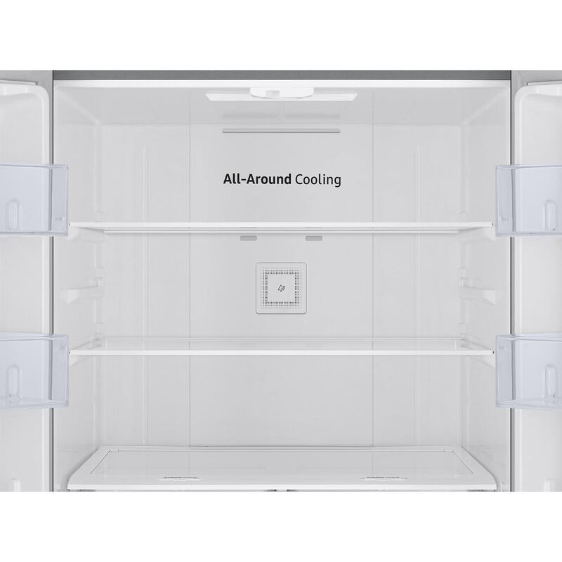 Samsung 30 in. 22.1 cu. ft. Smart French Door Refrigerator with Ice Maker - Fingerprint Resistant Stainless Steel, , hires