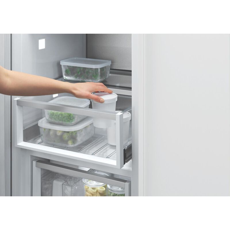 Fisher & Paykel Series 9 24 in. 10.7 cu. ft. Built-In Frost Free Smart Upright Freezer with Ice-Maker & Adjustable Shelves - Custom Panel Ready, , hires