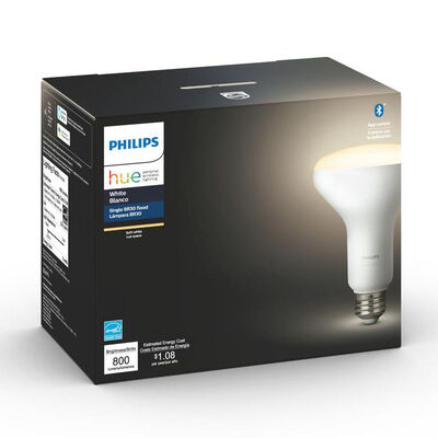 Philips - Hue White BR30 Bluetooth Smart LED Bulb - WhiteLED Bulb | 538157