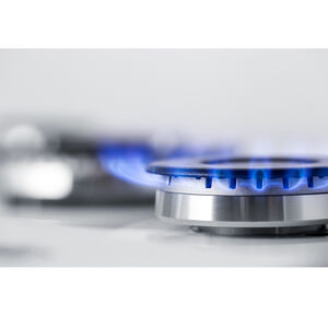 Summit 30 in. 4-Burner Natural Gas Cooktop - White, , hires