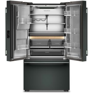 KitchenAid 36 in. 23.1 cu. ft. Smart Counter Depth French Door Refrigerator with Ice & Water Dispenser - Juniper, , hires