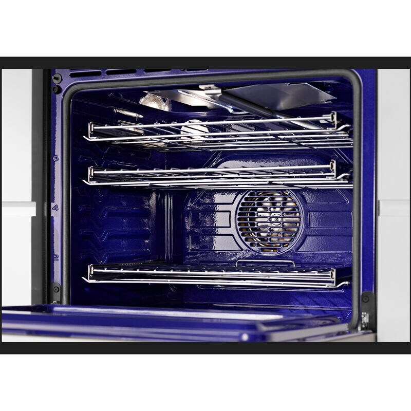 Signature Kitchen Suite 30 in. 4.7 cu. ft. Smart Electric Single Wall Oven with True European Convection - Stainless Steel, , hires