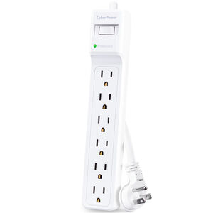 CyberPower B6012 Surge Protector - White, , hires