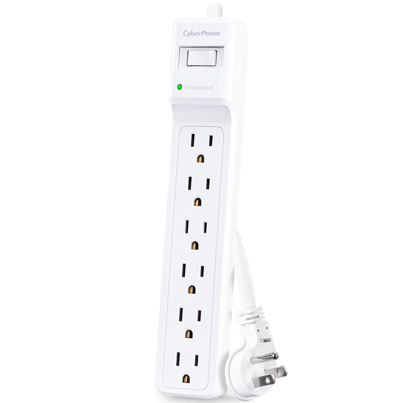 CyberPower B6012 Surge Protector - White, , hires