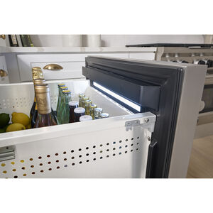 Zephyr Presrv Series 24 in. 5.4 cu. ft. Double Refrigerator Drawers - Stainless Steel, , hires