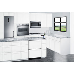 Summit 24 in. 3.1 cu. ft. Double Refrigerator Drawers - Custom Panel Ready, , hires