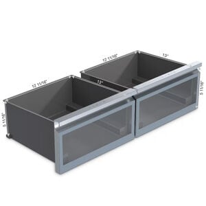 Miele MasterCool Series 36 in. 18.8 cu. ft. Built-In Smart Counter Depth 4-Door French Door Refrigerator with Internal Water Dispenser - Custom Panel Ready, , hires