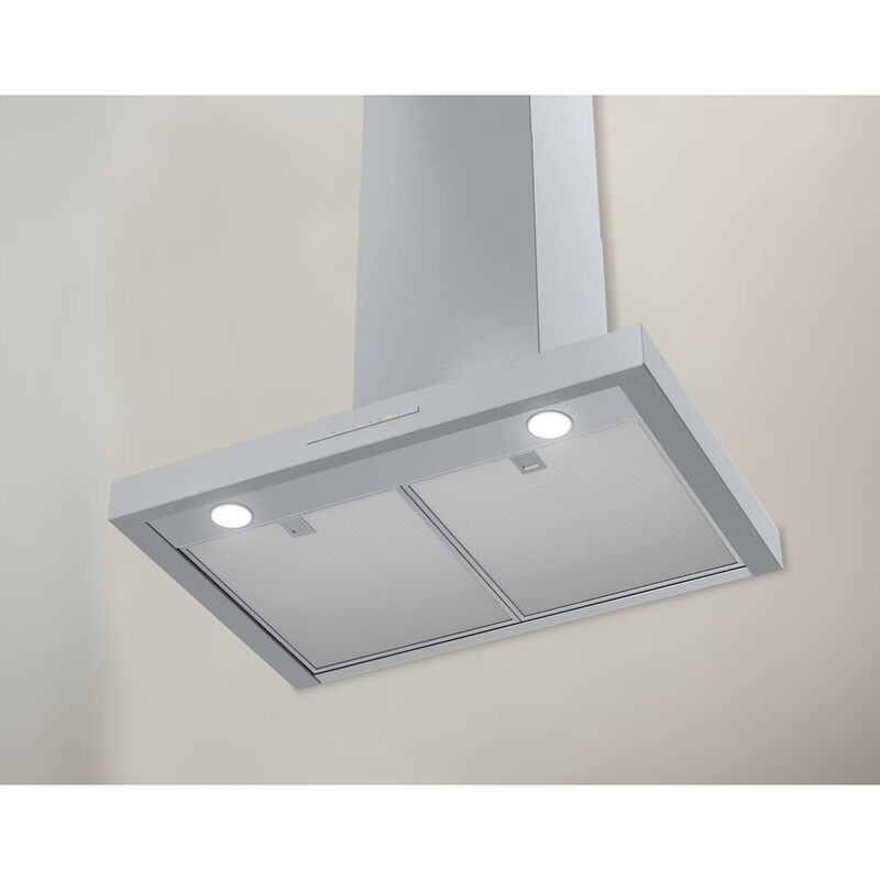 Miele 30 in. Convertible Chimney Style Range Hood with 510 CFM, 3 Fan Speeds & 2 LED Lights - Stainless Steel, , hires
