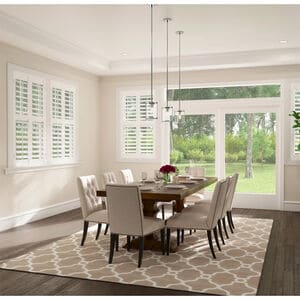 Hunter Astwood 6 in. Mini Pendant with Clear Glass - Polished Nickel, , hires